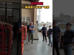 Elevadores de mástil verticales de material totalmente eléctrico estructura ligera diseño compacto