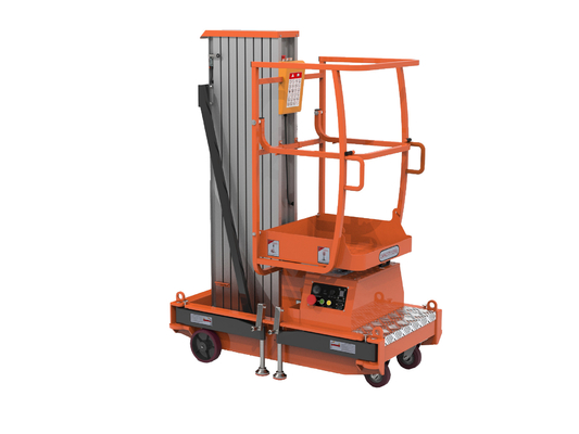 Empujar alrededor de los ascensores de mástil vertical con múltiples configuraciones de seguridad automatizadas