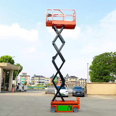 Auto-propulsado eléctrico Medium Scissor eleva fácil mantenimiento