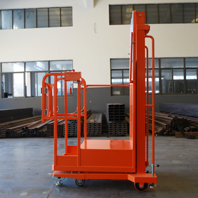 Estructura fuerte Empuje alrededor del soporte de energía Elevador DT Serie 4.7m ~ 6.5m