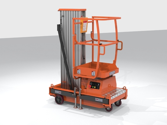Elevador de mástil único ampliamente aplicable con protección contra baja tensión
