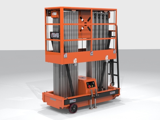 Alta durabilidad Elevador eléctrico de doble mástil Serie DL 8.0m ~ 16.0m